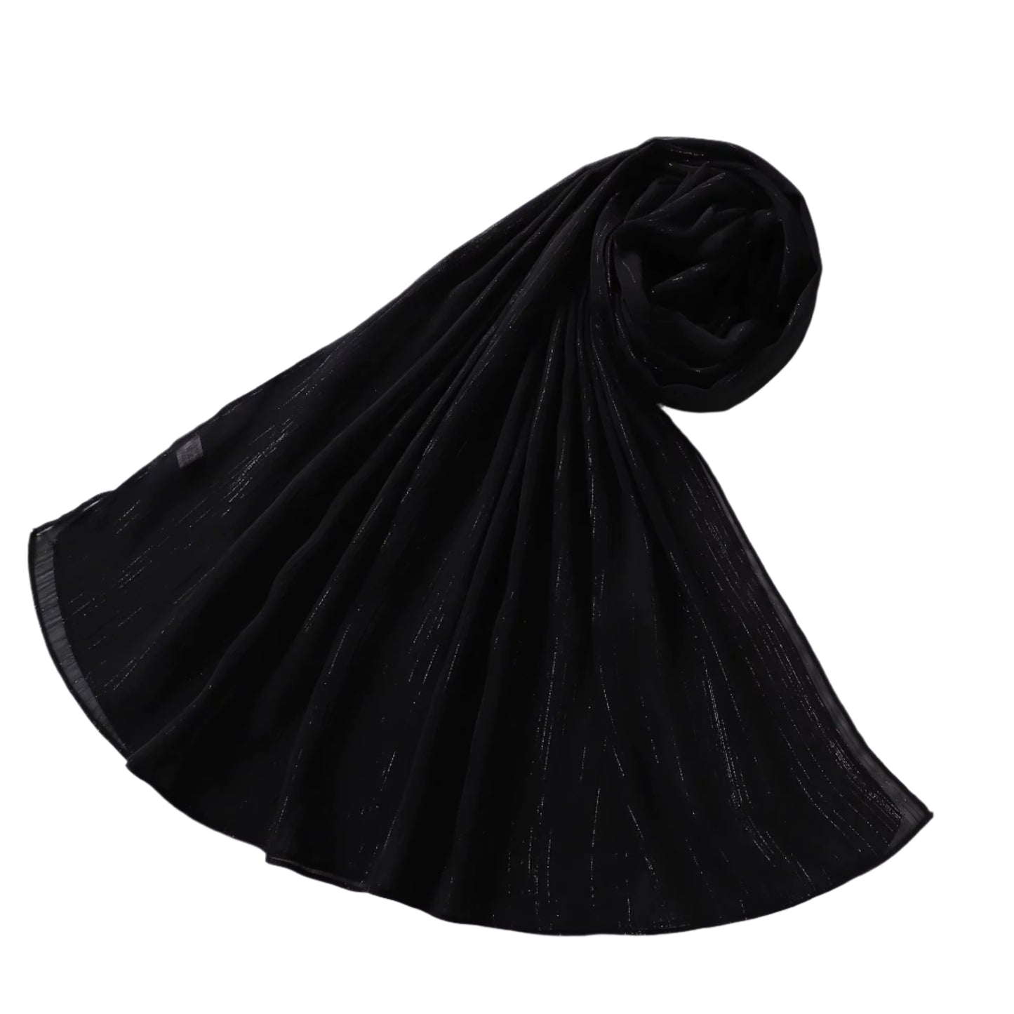 https://www.amodeyah.com/cdn/shop/files/Black Crinkle Shimmer Chiffon Hijab – Lightweight, Elegant & Breathable.jpg