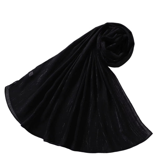 https://www.amodeyah.com/cdn/shop/files/Black Crinkle Shimmer Chiffon Hijab – Lightweight, Elegant & Breathable.jpg