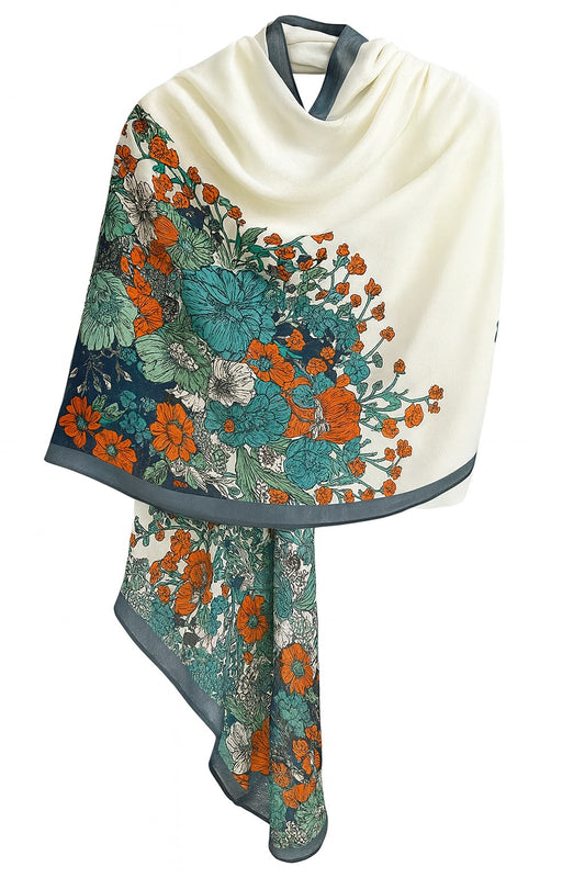https://www.amodeyah.com/cdn/shop/files/Floral Print Hijab – Orange | Cotton- Linen-Mix Scarf.jpg