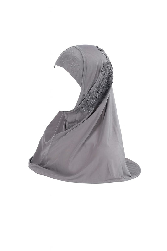 https://www.amodeyah.com/cdn/shop/files/Grey Embellished Lace Instant Hijab for Kids.jpg