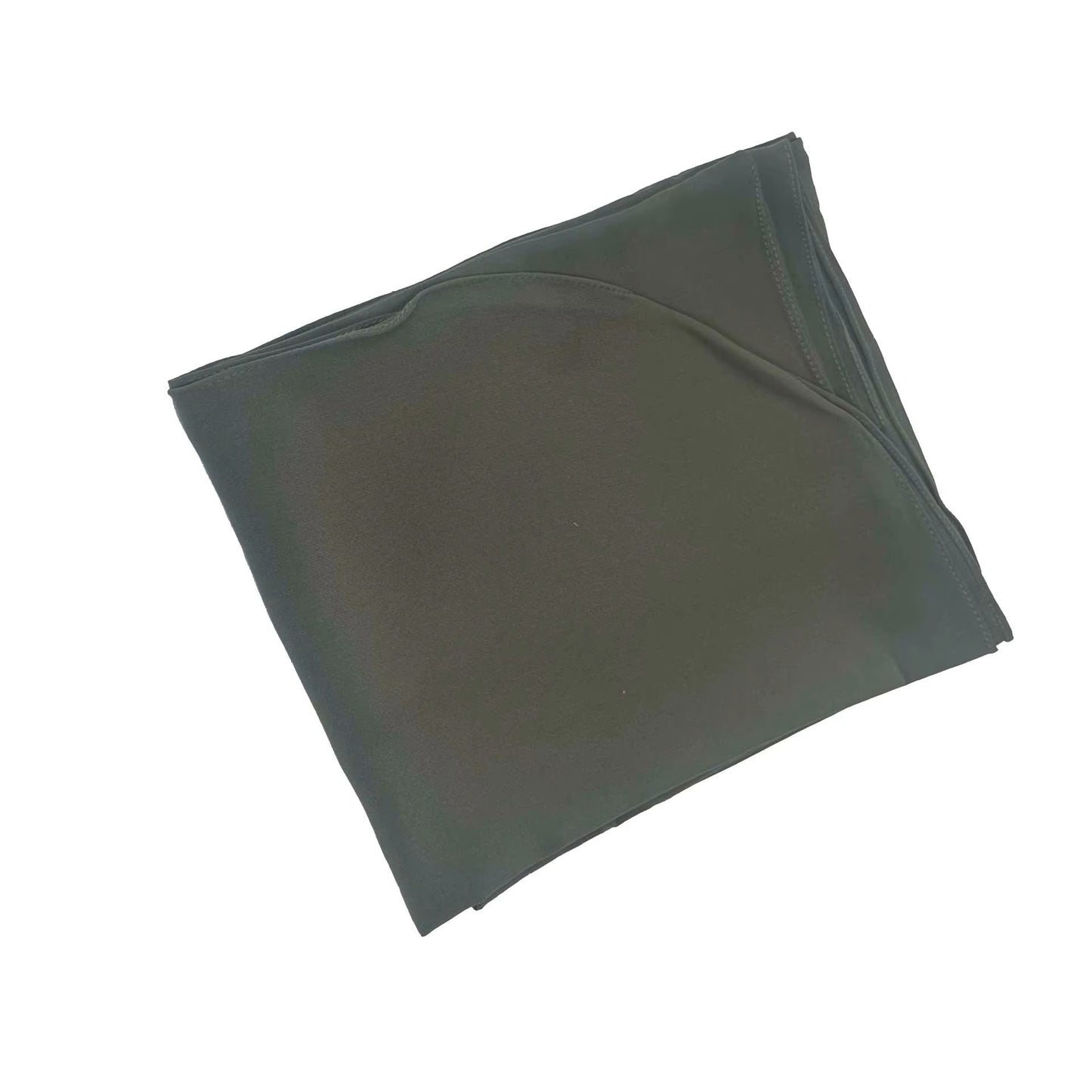 Bare Beauty Chiffon Hijab round cut– Lightweight, Flowy & Breathable Modest Wrap 200 cm