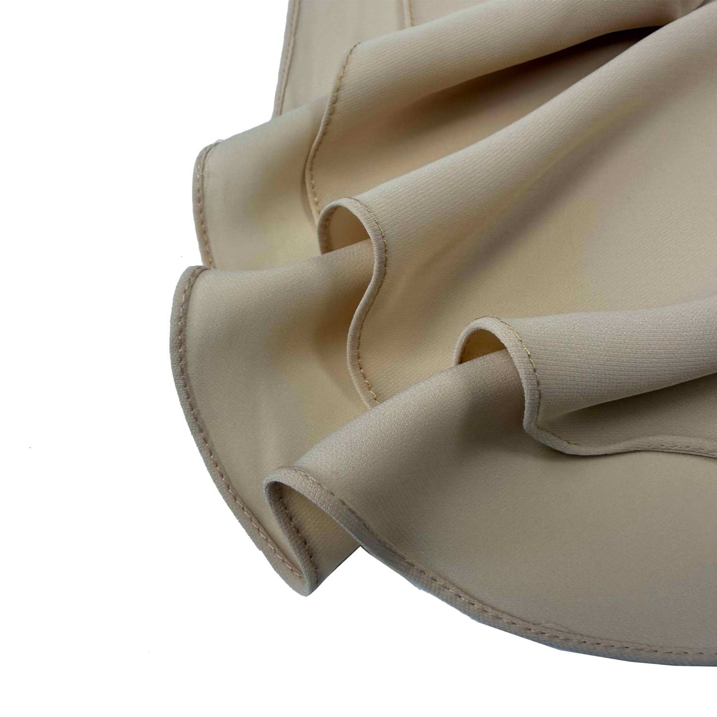 Bare Beauty Chiffon Hijab round cut– Lightweight, Flowy & Breathable Modest Wrap 200 cm