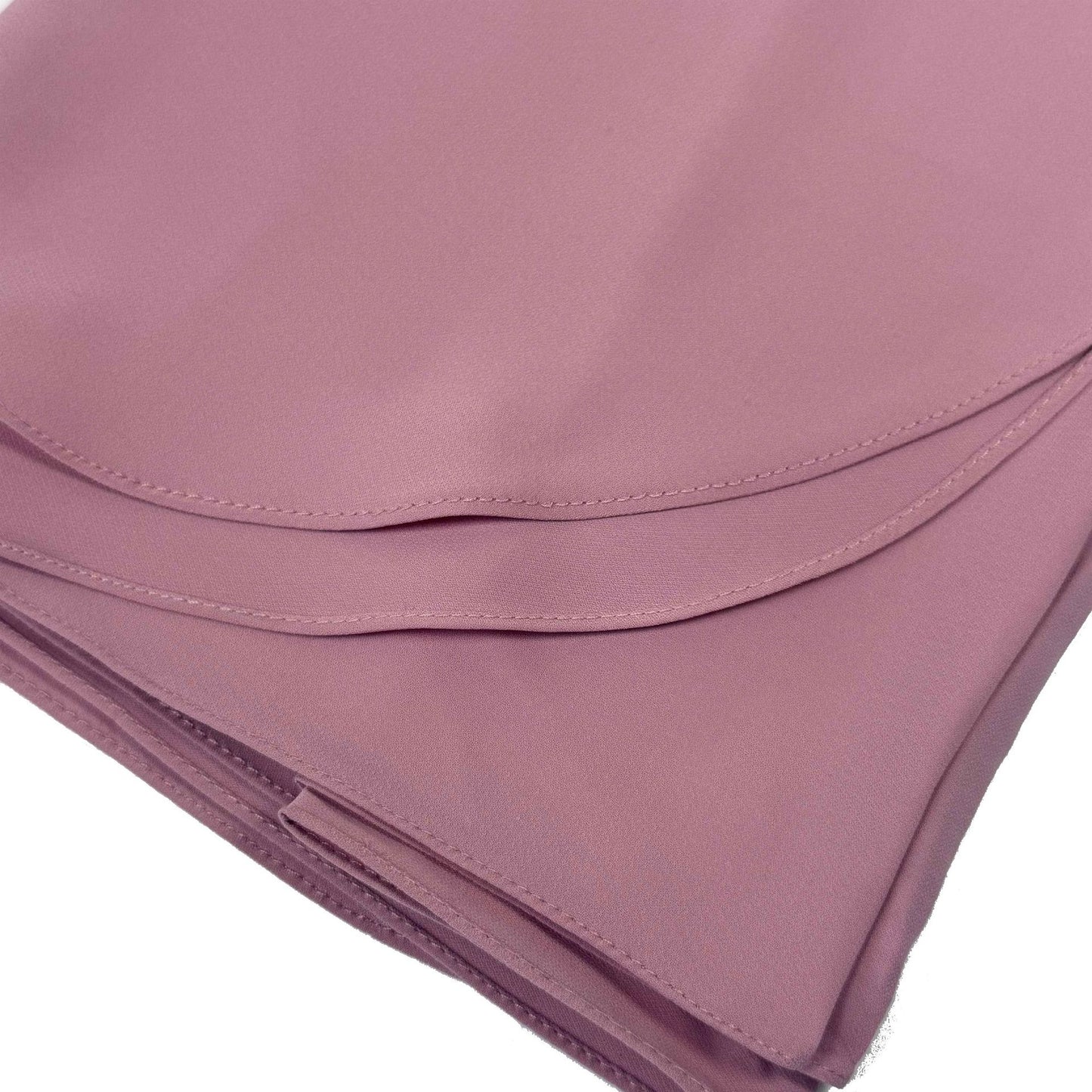 Bare Beauty Chiffon Hijab round cut– Lightweight, Flowy & Breathable Modest Wrap 200 cm