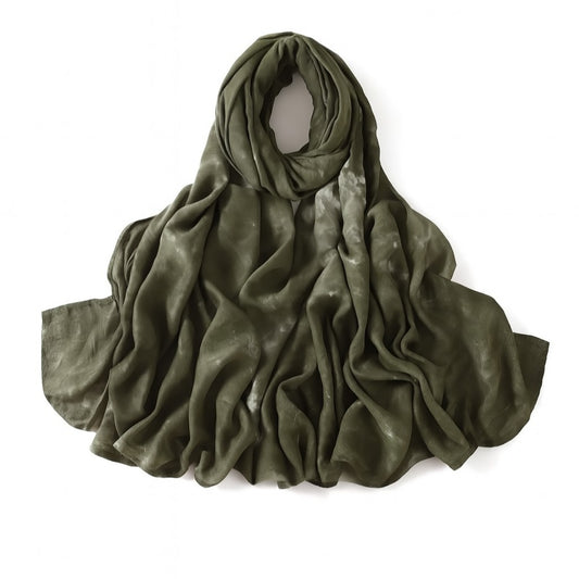 www.amodeyah.com/cdn/shop/files/Olive Green Modal Hijab – Soft Tie-Dye.jpg