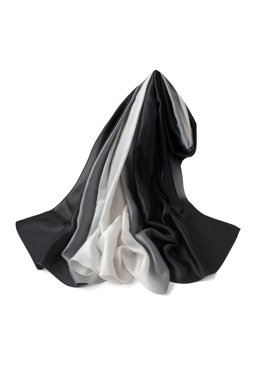 https://www.amodeyah.com/cdn/shop/files/Silk-Feel Ombre Long Hijab — Black & White.jpg