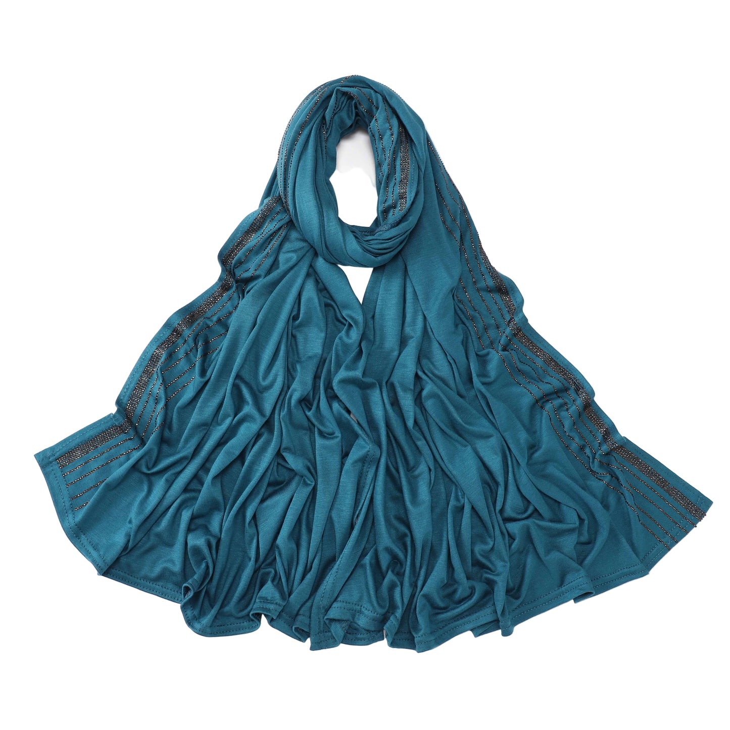 https://www.amodeyah.com/cdn/shop/files/Teal Green Premium Embellished Jersey Hijab – Amodeyah.jpg